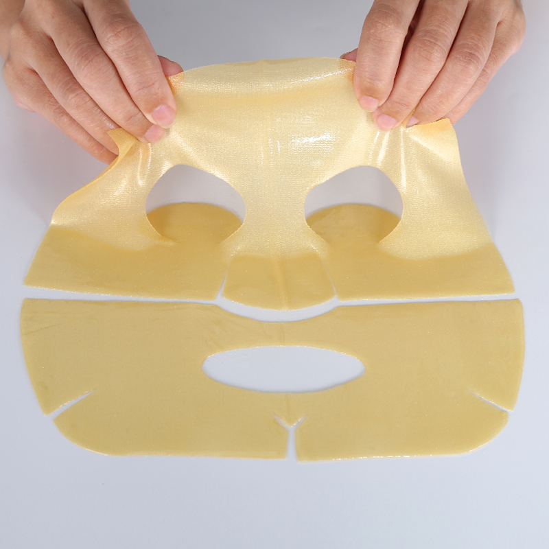 24k Gold Bio-Cloud Mask Deep Hydrating Hyaluronic Acid Hydrogel Jelly Mask Skin Collagen Face Sheet Mask - 6